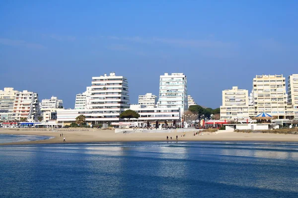 Grande Motte Una Comuna Departamento Herault Occitanie Sur Francia Popular — Foto de Stock