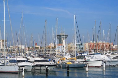 Marina of Palavas les flots, a seaside resort of the Languedoc coast in the south of Montpellier