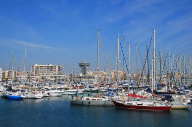 Marina of Palavas les flots, a seaside resort of the Languedoc coast in the south of Montpellier