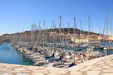 in Sete, the Venice of Languedoc and the singular island in the Mediterranean sea, Herault, Occitanie, France