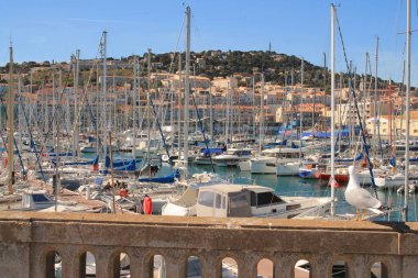 in Sete, the Venice of Languedoc and the singular island in the Mediterranean sea, Herault, Occitanie, France