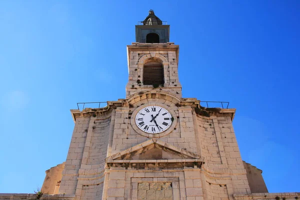 Saint Louis Horloge Église Sete Herault France — Photo