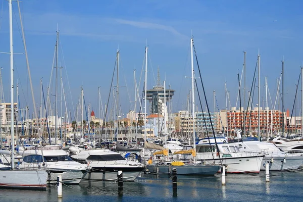 Marina Palavas Les Flots Seaside Resort Languedoc Coast South Montpellier Foto Stock Royalty Free