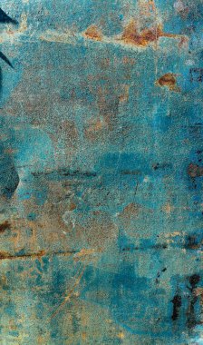 Koyu paslı metal dokusu. Eski efekt.