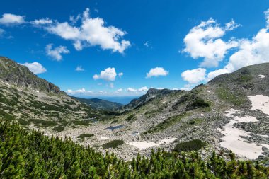 Bulgaristan 'ın Pirin Dağı' nın Şaşırtıcı Manzarası.