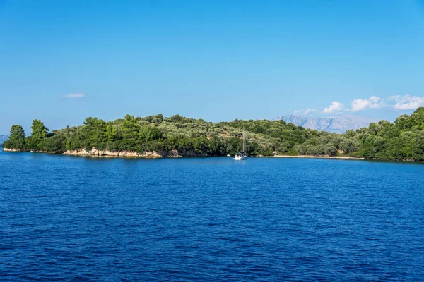 Прекрасний Острів Лефкада Греція Влітку — стокове фото