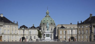 Amalienborg Kalesi ve Marble Kilisesi, Copenhagen