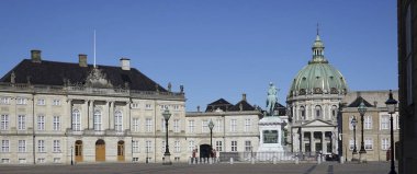 Amalienborg Kalesi ve Marble Kilisesi, Copenhagen