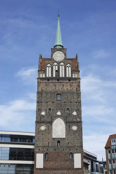 Kropeliner Tor Ubicado Rostock Alemania — Foto de Stock