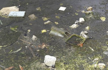 Bigcity çöp ve kirliliği Kopenhag, Danimarka