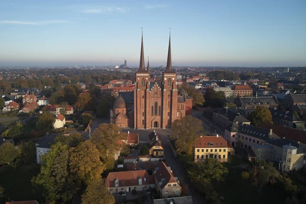 Catedral Los Reyes Roskilde — Foto de Stock