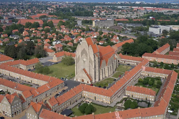 Grundtvigs church, Dänemark — Stockfoto