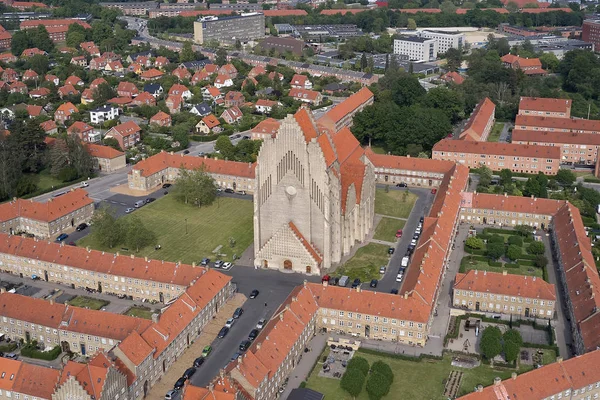 Kostel grundtvigs, Dánsko — Stock fotografie