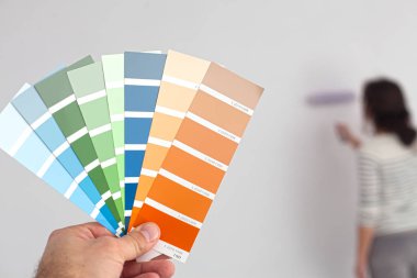 Oda boyama için uygun renk seçme.