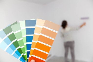 Oda boyama için uygun renk seçme.