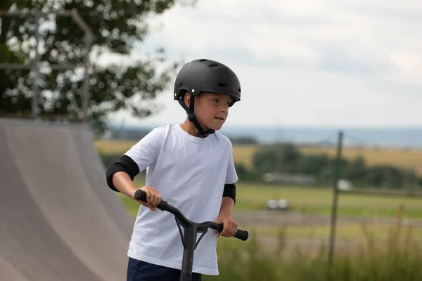 Portrait Little Athlete — Stock Photo, Image