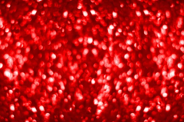 Roter Verschwommener Glänzender Bokeh Hintergrund Defokussiertes Knallrotes Funkeln Hintergrund Roter — Stockfoto