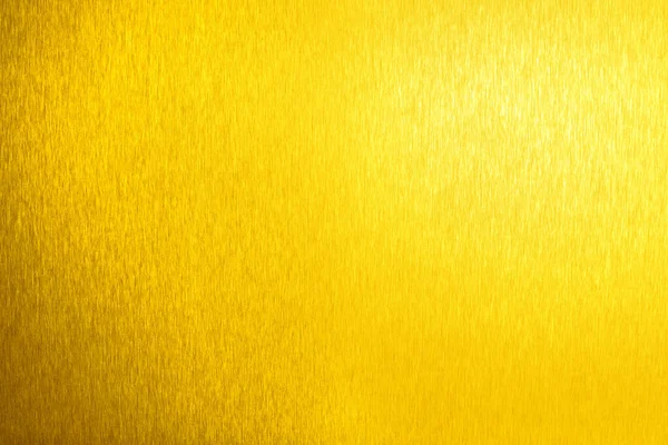 Metallo Dorato Lucido Superficie Vuota Giallo Brillante Sfondo Metallico Sfondo — Foto Stock