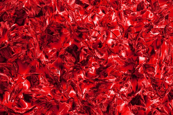 Abstract Rood Glanzende Achtergrond Wazig Bloemblaadjes Achtergrond Decoratieve Grunge Textuur — Stockfoto