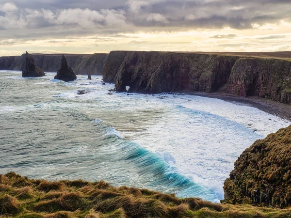 John Groats Van Nabijgelegen Kliffen — Stockfoto