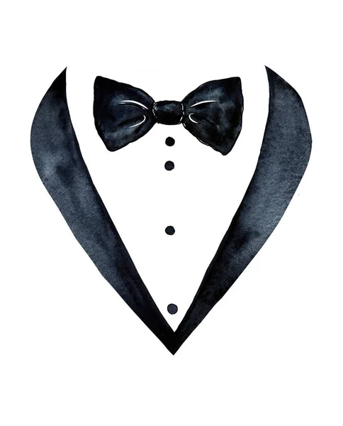 Logotipo Laço Gray Strokes Linhas Necktie Icon Parte Roupa Masculina — Fotografia de Stock