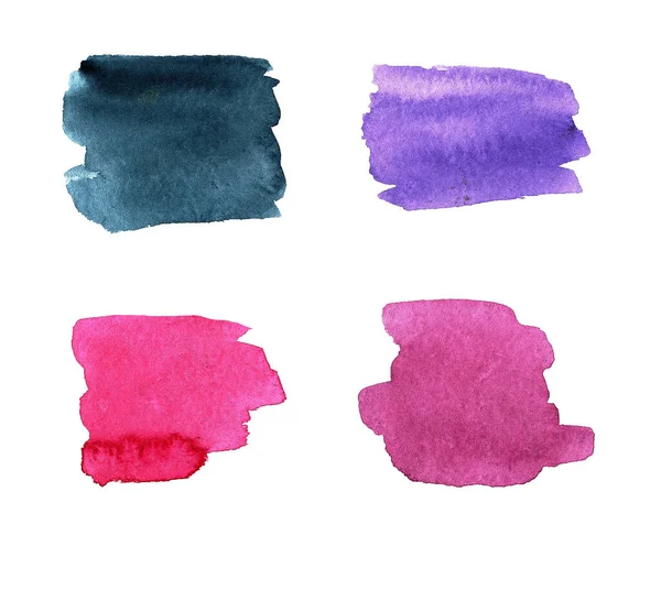 Beautiful Watercolor Design Elements Illustration — Stock Photo, Image