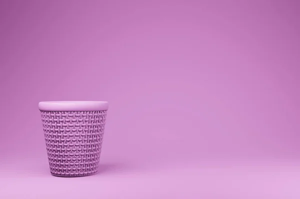 Purple Cylinder Korgar För Kläder Illustration Tapet För Bakgrund Bakgrund — Stockfoto