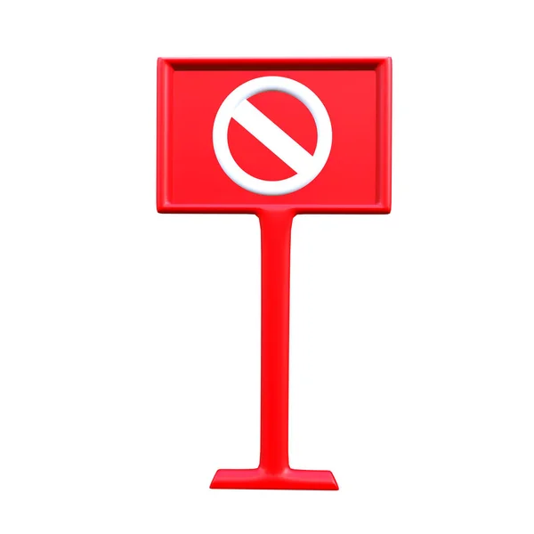 Červená Značka Symbol Způsob Jakým Pozadí Nebezpečí Dopravní Značka Směr — Stock fotografie