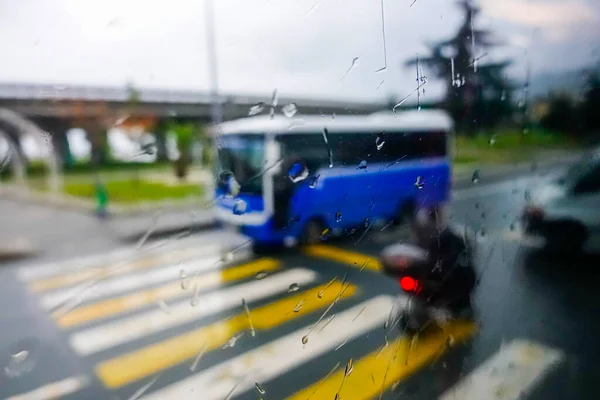 Trafik sıkışıklığı ve yaya geçidi