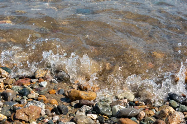 夏天的大海 海滩和沙滩 — 图库照片