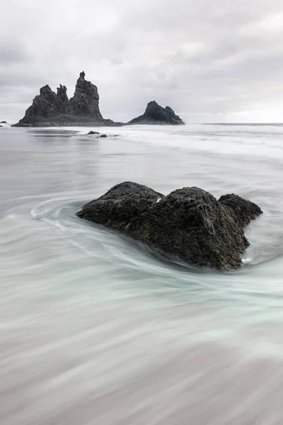 Tenerife 'deki Benijo plajı.