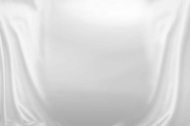 Beyaz kumaş dokusu arka plan, buruşuk kumaş arkaplan. HD Resim ve Büyük Çözünürlük. Masaüstü duvar kağıdı olarak kullanılabilir