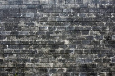 Eski gri tuğla duvar dokusu. HD Resim ve Büyük Çözünürlük. arkaplan ve masaüstü duvar kağıdı olarak kullanılabilir