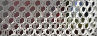 Ağ şablon arkaplanının soyut ızgara altıgen dokusu