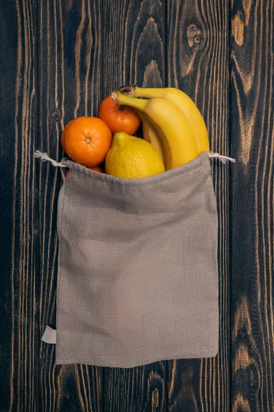 Yiyecek için sıfır atık pamuk çevre dostu çantalar, plastiksiz