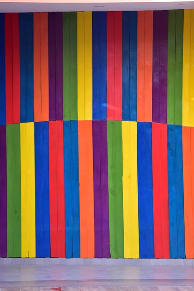 Renkli mimari duvar arkaplanı