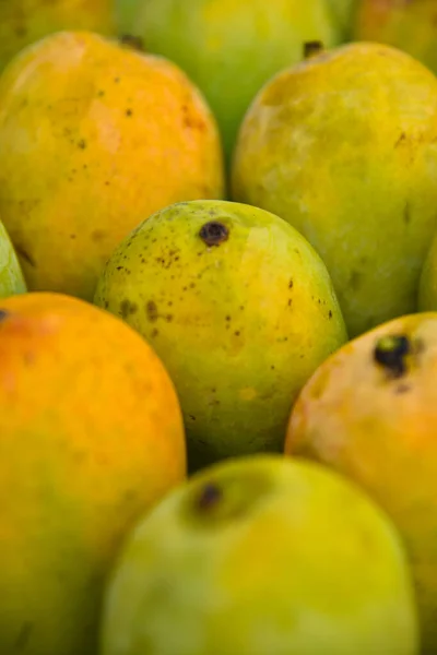 Cerrar Arriba Ángulo Superior Foto Mangos — Foto de Stock