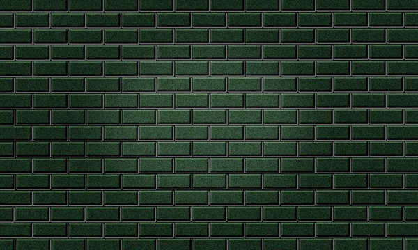 军队绿砖墙 中心点亮 可用作墙纸 文字设计 军队背景 — 图库照片