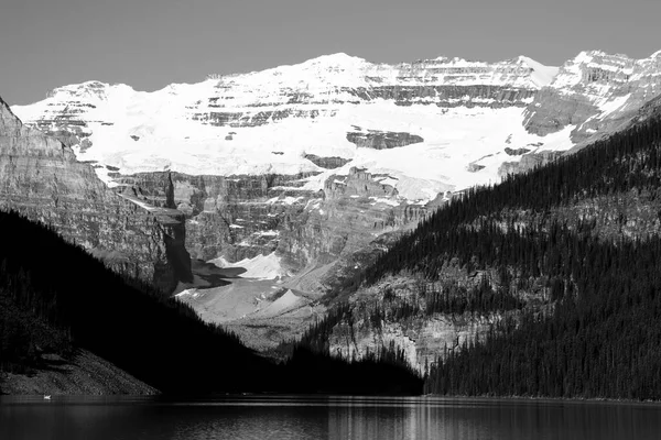 Black White Landscape Canada — Stock Photo, Image