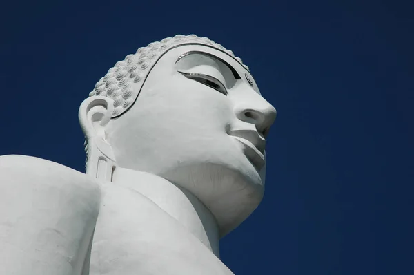 Bahirawakanda Vihara Buddha Staty Kandy Sri Lanka — Stockfoto