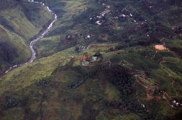 Aerial View Central Sri Lanka — Stock Photo, Image