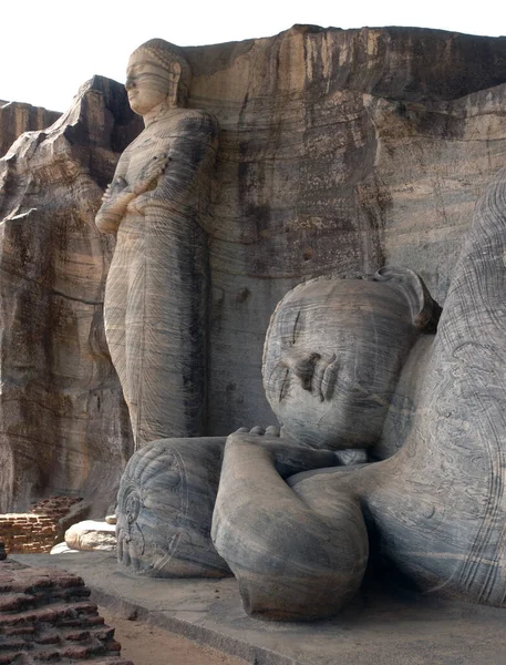 Gal Vihara Polonnaruwa Sri Lanka — Foto de Stock