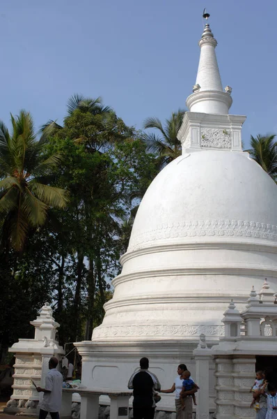 Templo Dagoba Stupa Sri Lanka — Foto de Stock