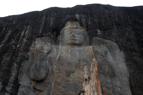 Buduruwagala Esculturas Pedra Sri Lanka — Fotografia de Stock