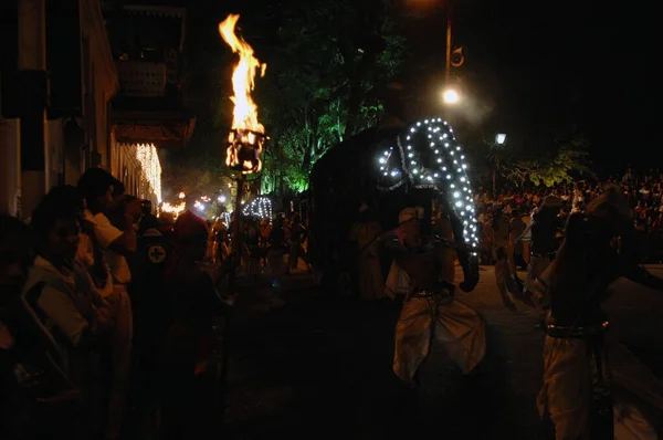 Esala Perahera Kandy Srí Lanka — Stock Fotó