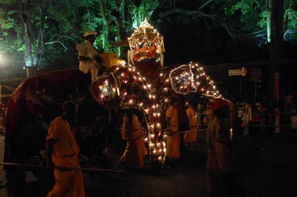 Esala Perahera Kandy Srí Lanka — Stock Fotó