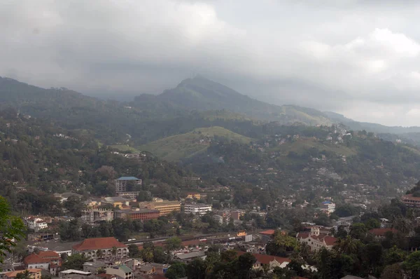 Widok Kandy Sri Lanka — Zdjęcie stockowe