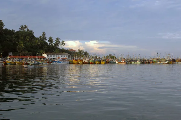 Bahía Mirissa Sur Sri Lanka — Foto de Stock