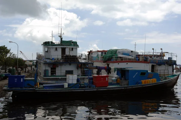 Boats Male Capital Maldives — Stock Photo, Image