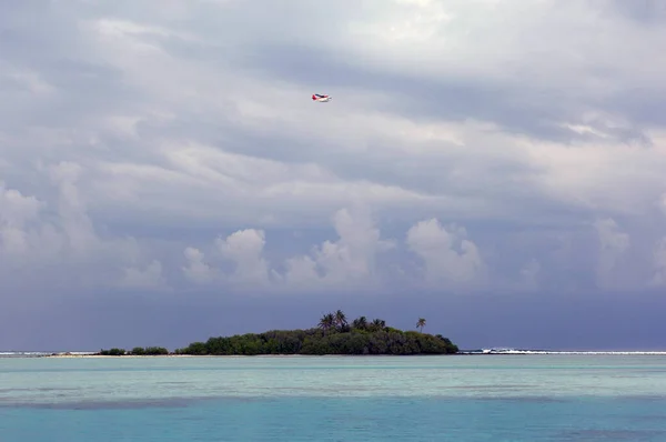 Plage Île Dhonvelli Maldives — Photo